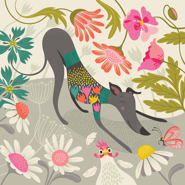 Greta Greyhound design by Rollerdog