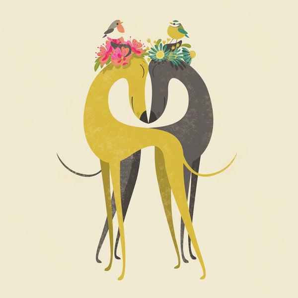 Hounds of Love artwork by Helen Foster of Rollerdog